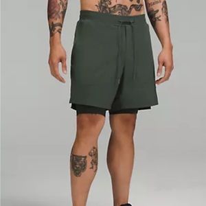 Lululemon license to train 7 inch lined shorts